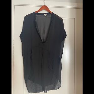 Silk slip dress. Aritzia